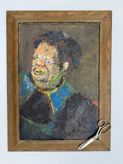 Portrait in Blue - Oxshott Pottery Estate - HENRY WREN