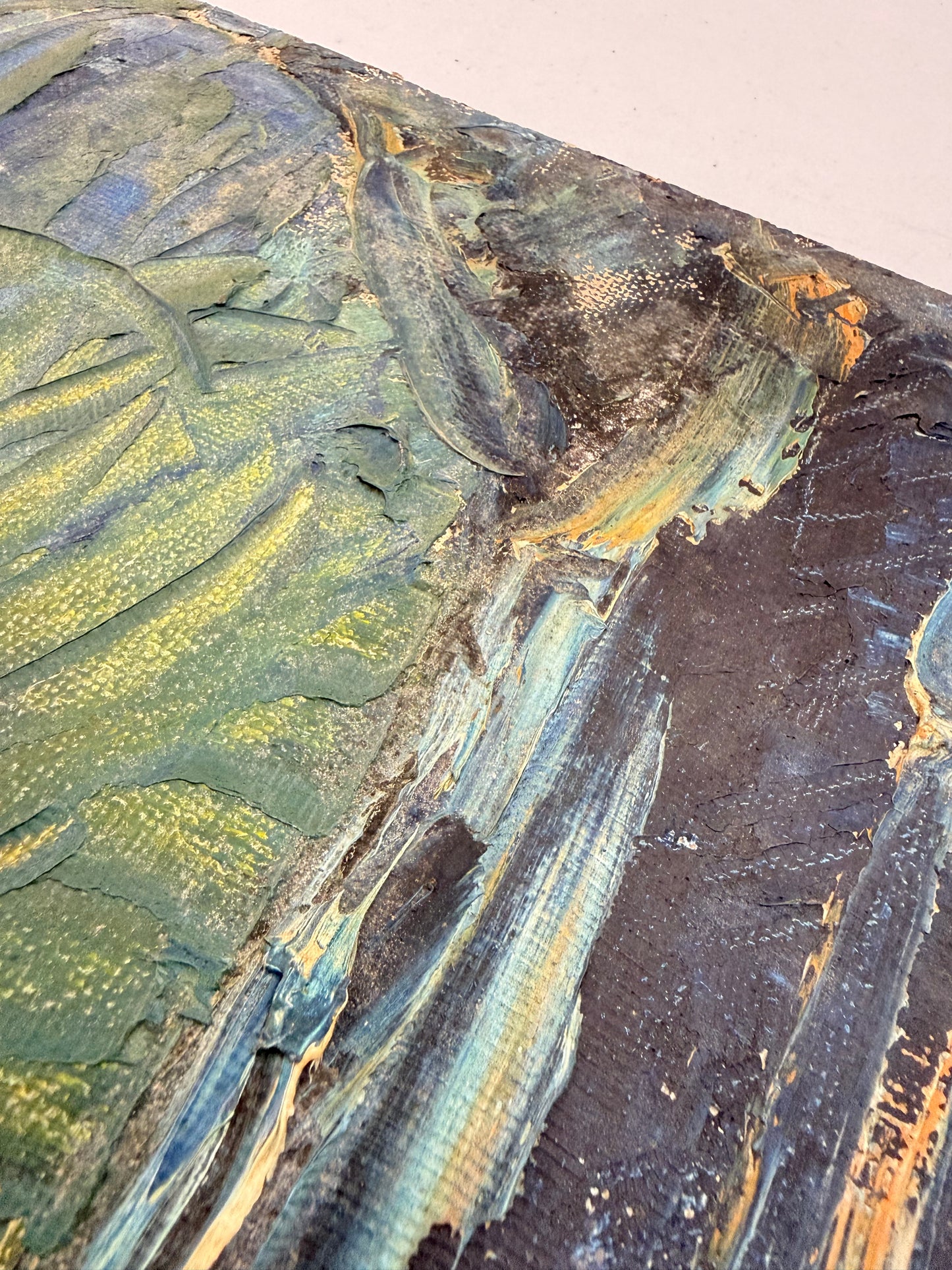 Unfinished Seascape - Oxshott Pottery Estate