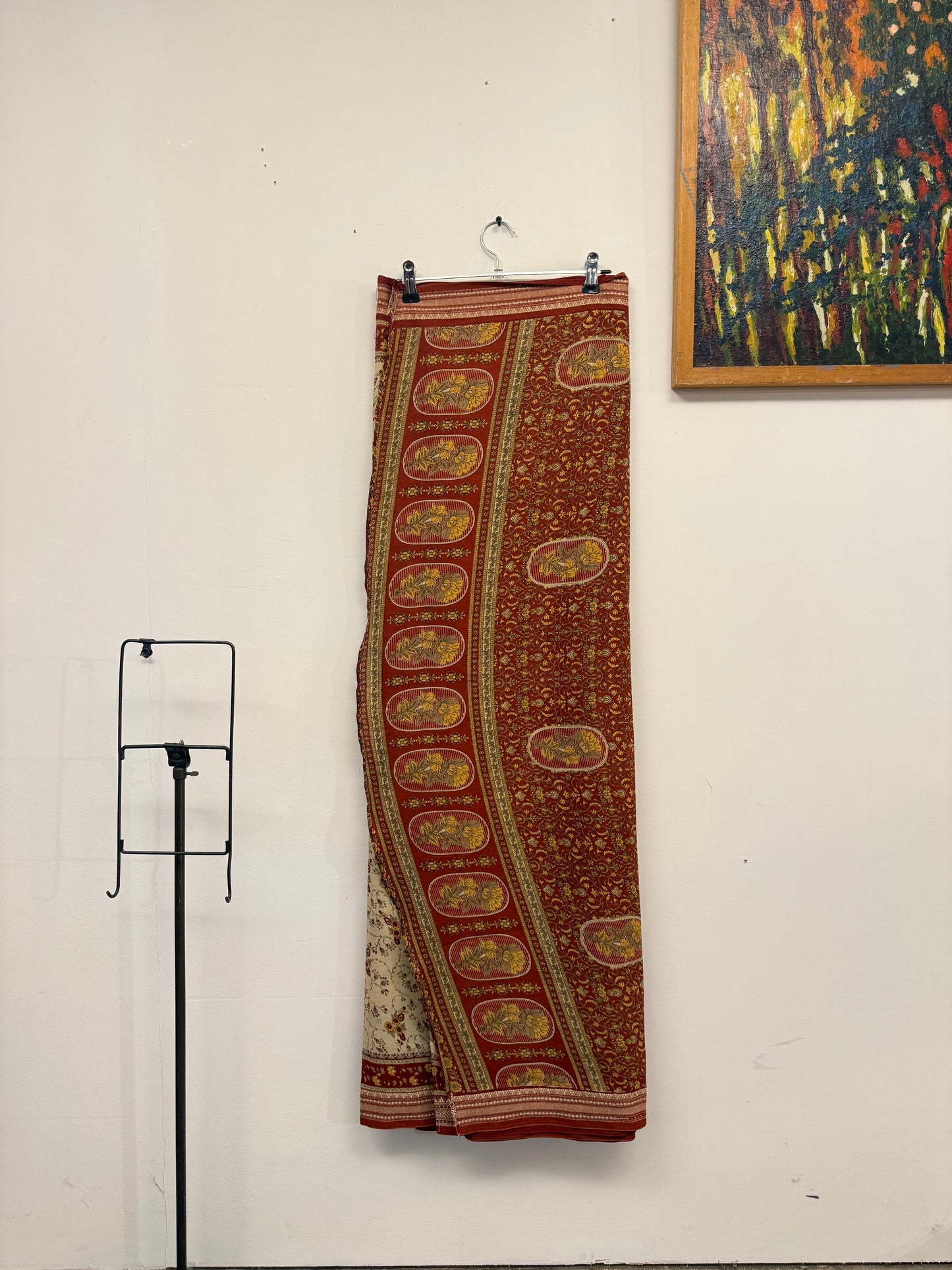 Vintage Pure Silk Saree Fabric