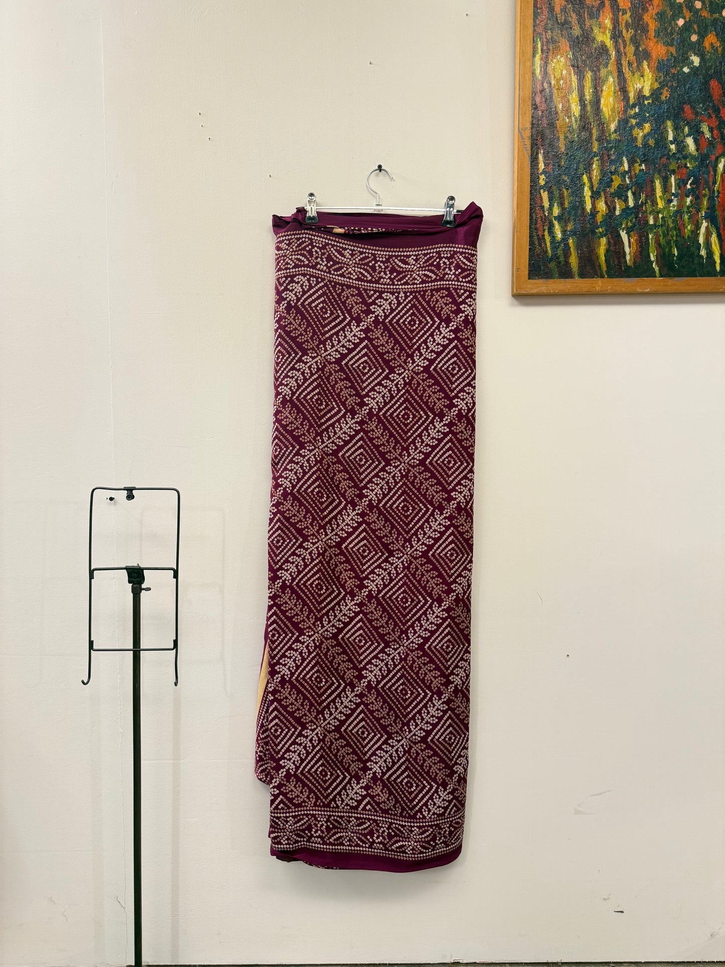 Vintage Pure Silk Saree Fabric