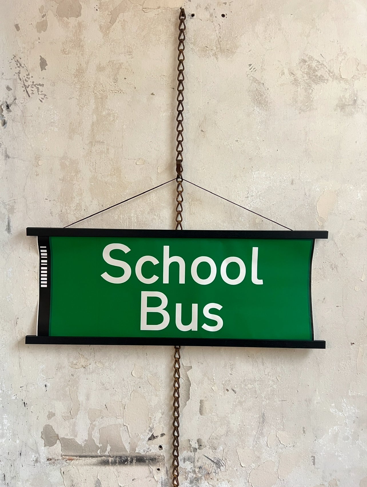Edinburgh Destination Bus Blind - School Bus