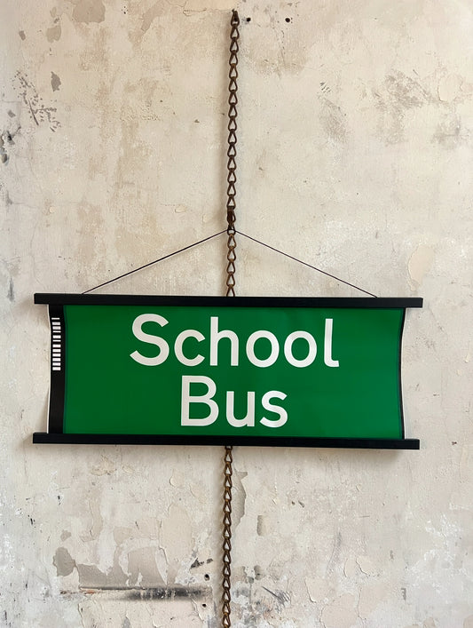Edinburgh Destination Bus Blind - School Bus