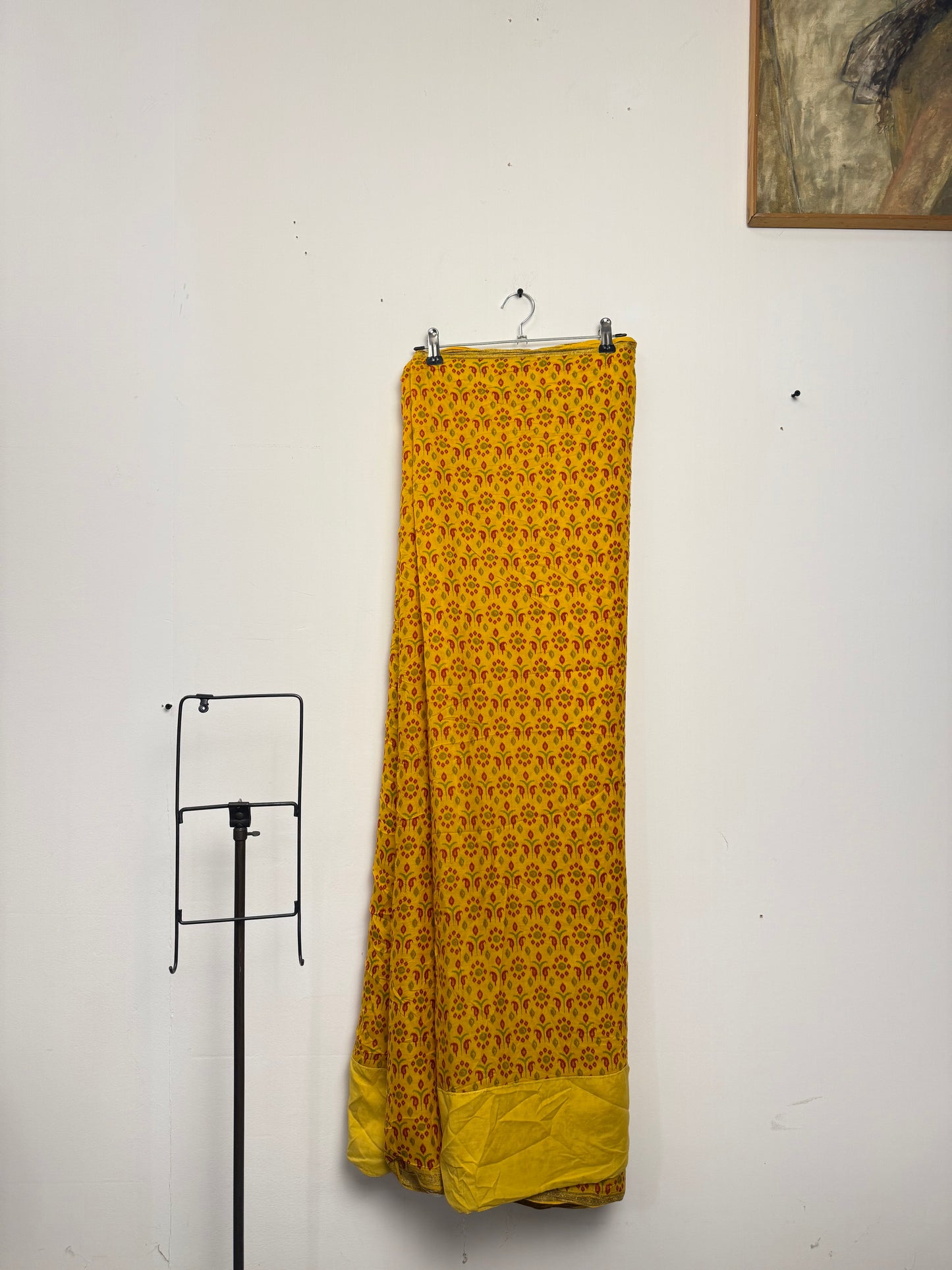 Vintage Pure Silk Saree Fabric