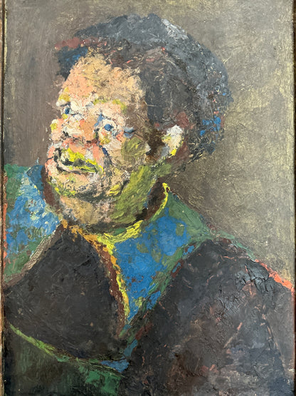 Portrait in Blue - Oxshott Pottery Estate - HENRY WREN