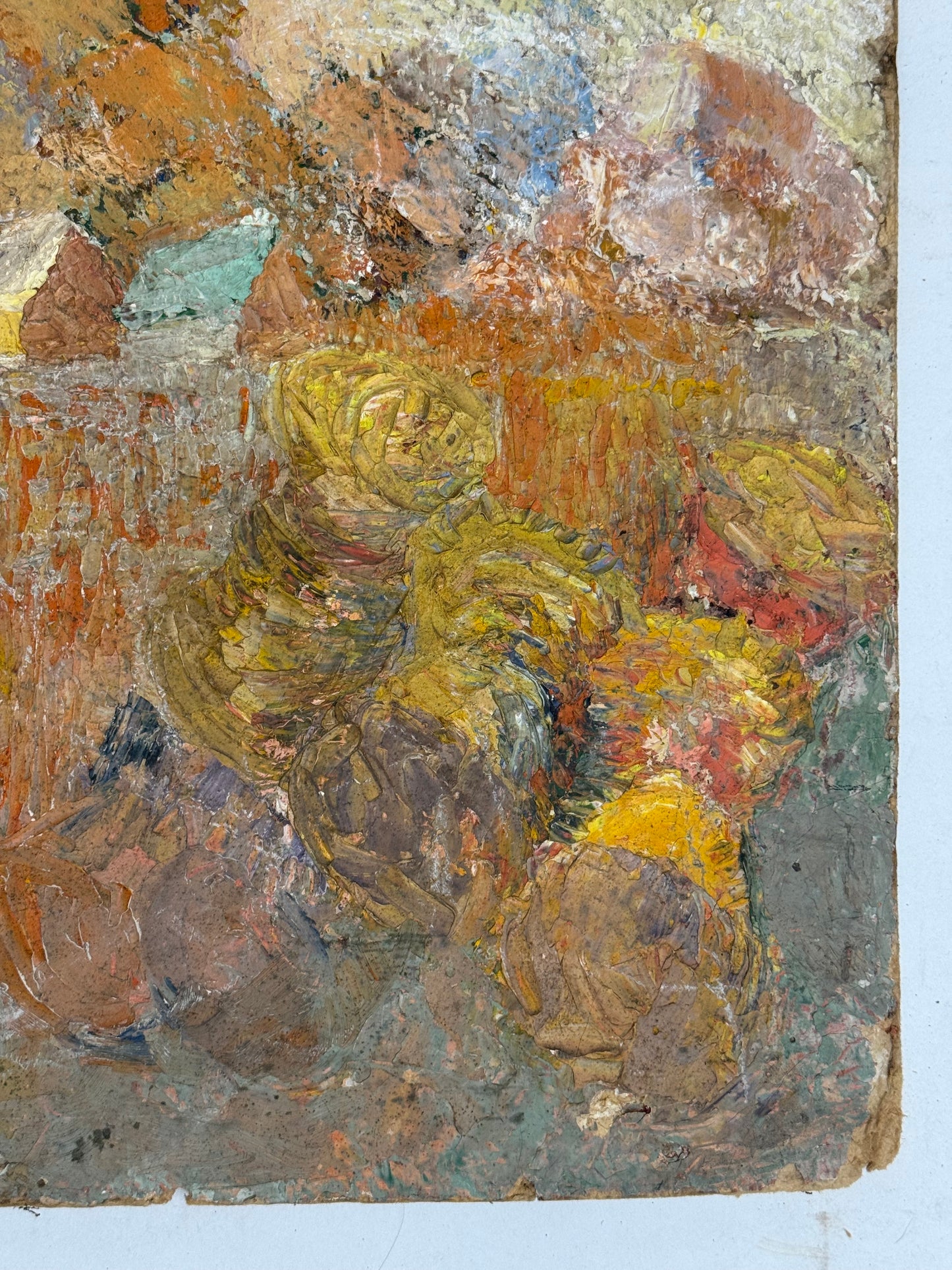 Orange Landscape - Oxshott Pottery Estate - HENRY WREN