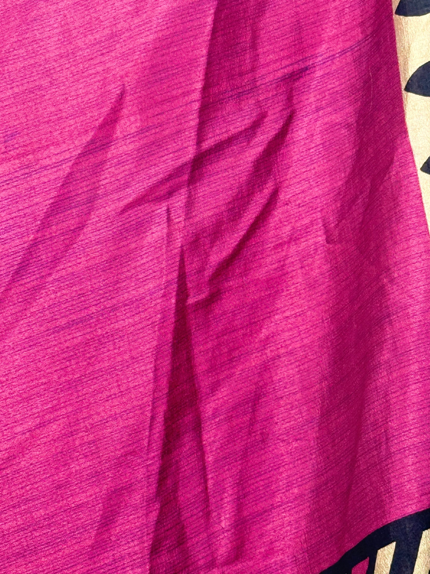 Vintage Saree Silk Wrap Skirt