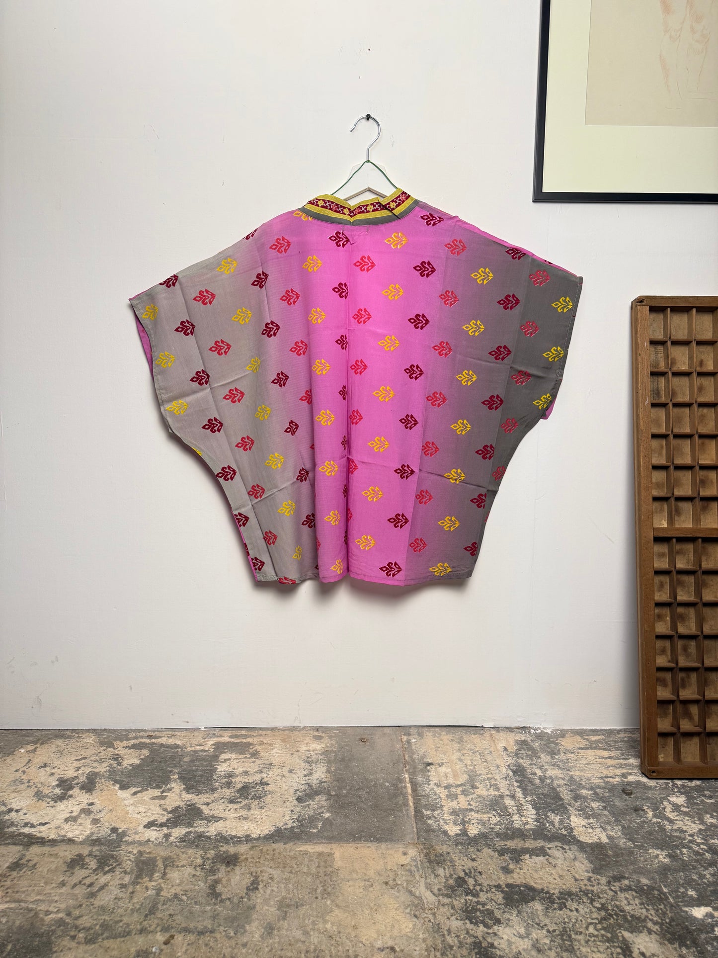 Vintage Saree Silk Shrug Blouse