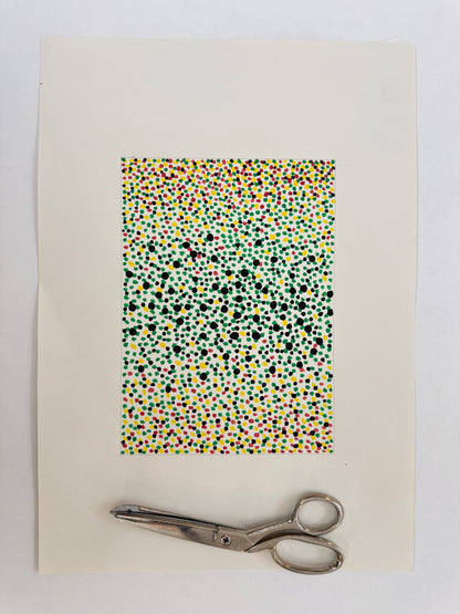 Pointillist Ink on Paper Original Artwork No.1 - ARTHUR ALLAN WILSON, Scottish | 1944-2024