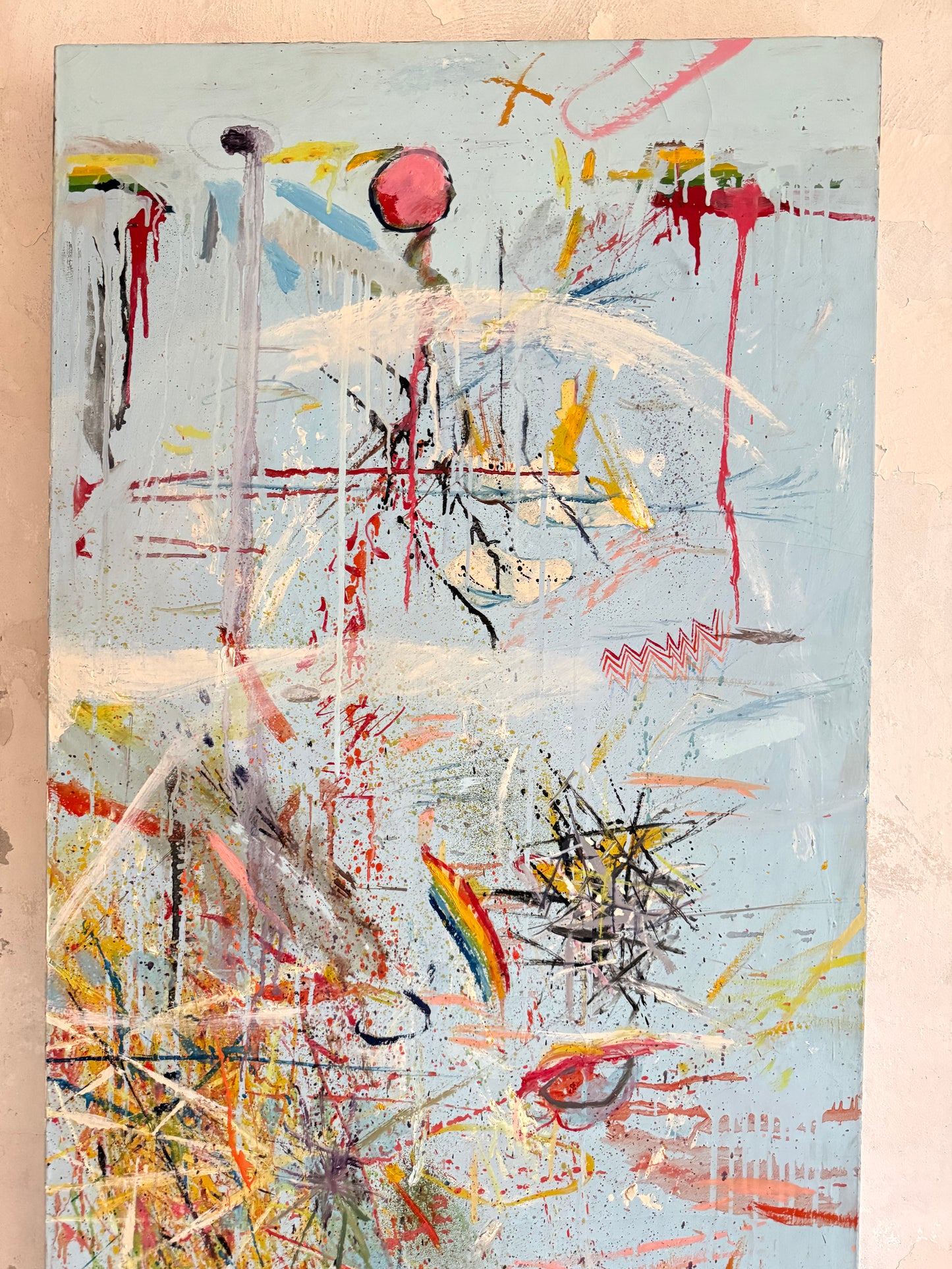 A Large Abstract - Richard Green 1969