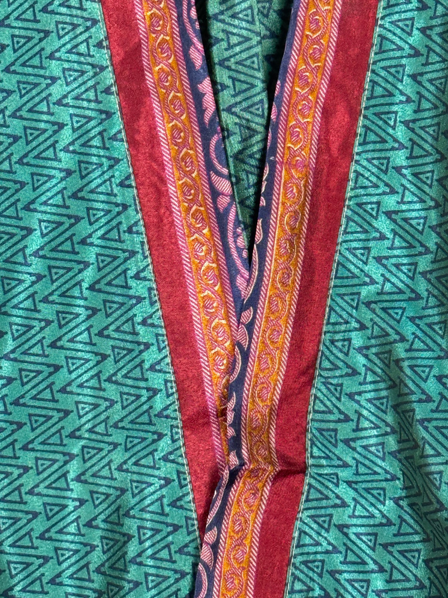 Vintage Saree Silk Shrug Blouse