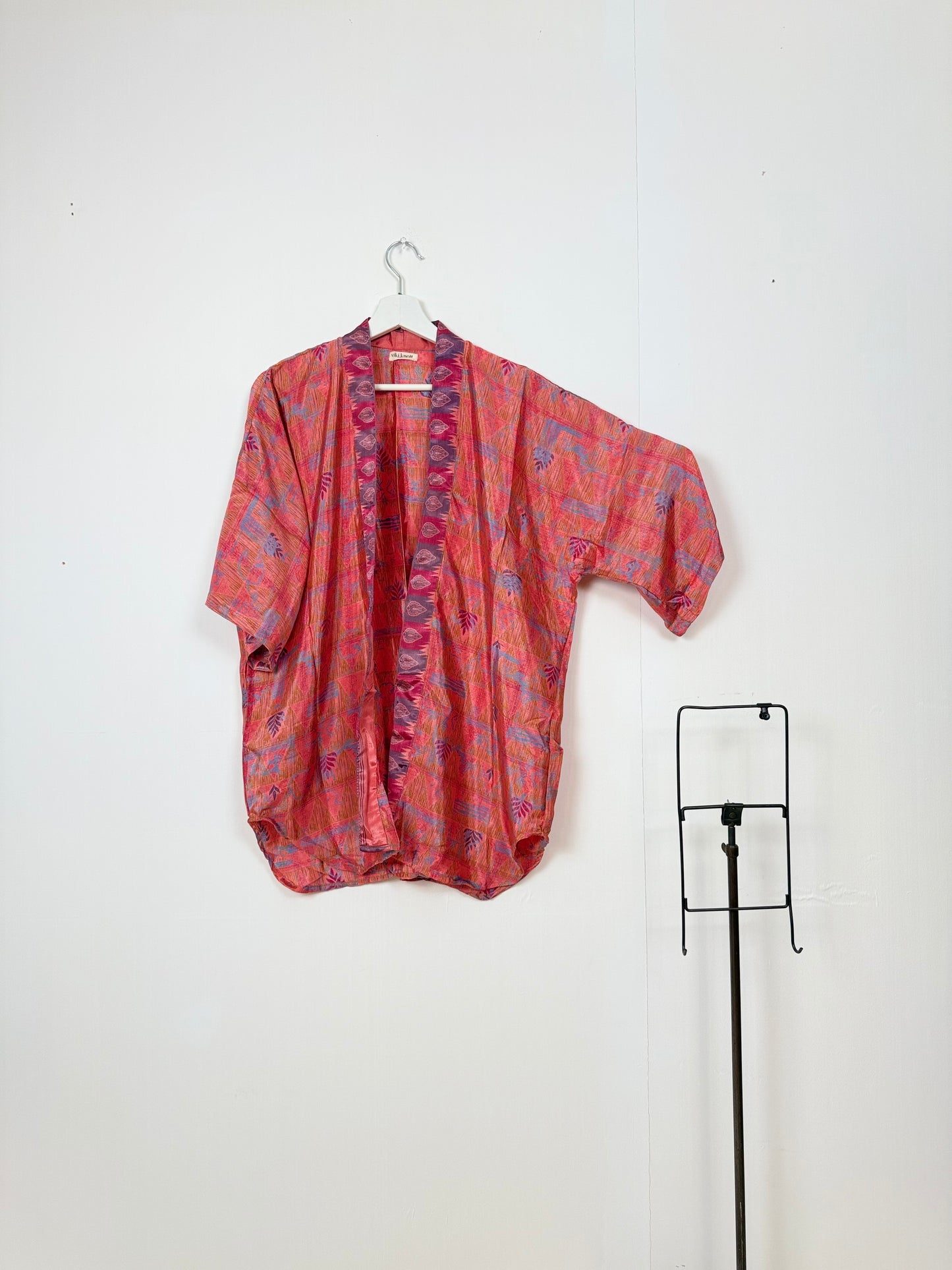 Vintage Saree Silk Trousers & Shirt Co-ordinated Set