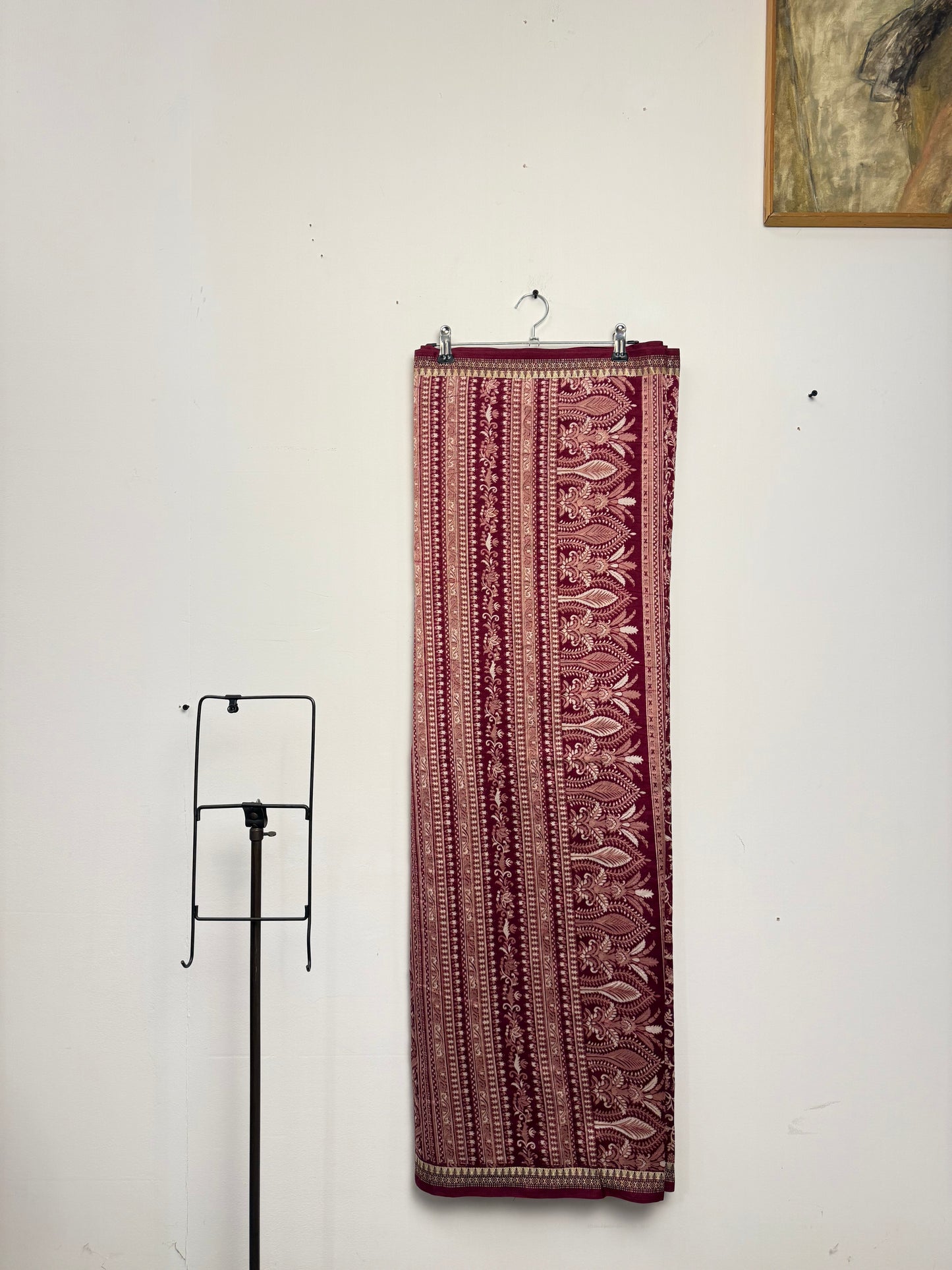 Vintage Pure Silk Saree Fabric