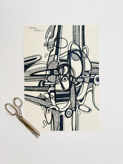 Monochromatic Original Artwork No.241 - ARTHUR ALLAN WILSON, Scottish | 1944-2024