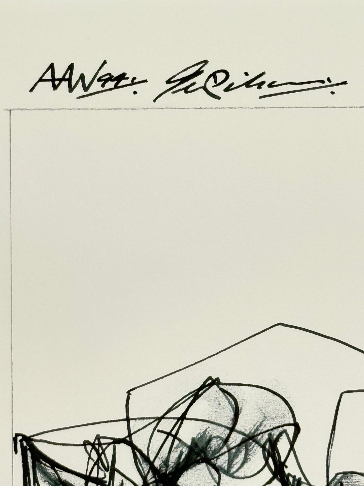 Monochromatic Original Artwork No.235 - ARTHUR ALLAN WILSON, Scottish | 1944-2024