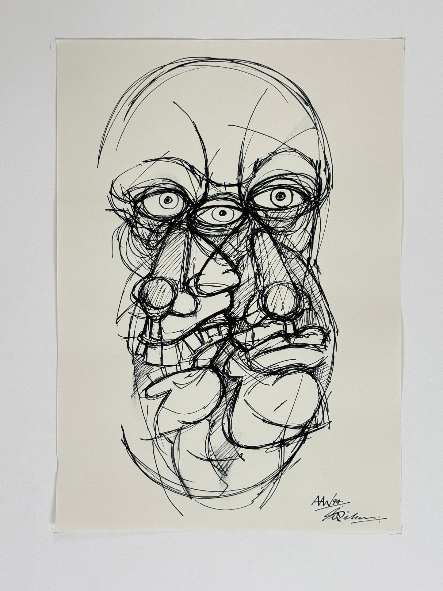 Monochromatic Original Artwork No.277 - ARTHUR ALLAN WILSON, Scottish | 1944-2024