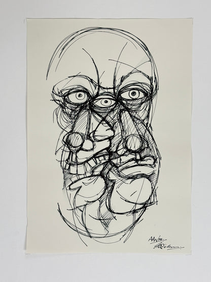 Monochromatic Original Artwork No.277 - ARTHUR ALLAN WILSON, Scottish | 1944-2024