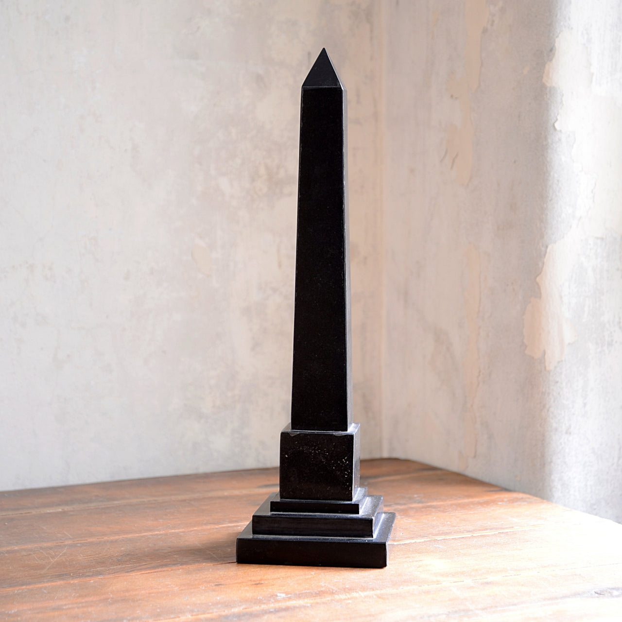 19thC Pietra Dura Obelisk in Ashford Marble