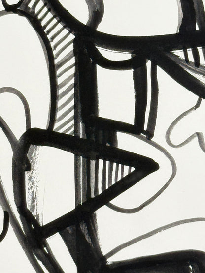 Monochromatic Original Artwork No.253 - ARTHUR ALLAN WILSON, Scottish | 1944-2024