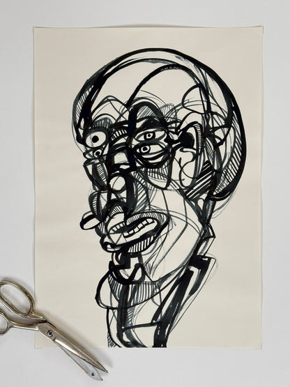 Monochromatic Original Artwork No.260 - ARTHUR ALLAN WILSON, Scottish | 1944-2024