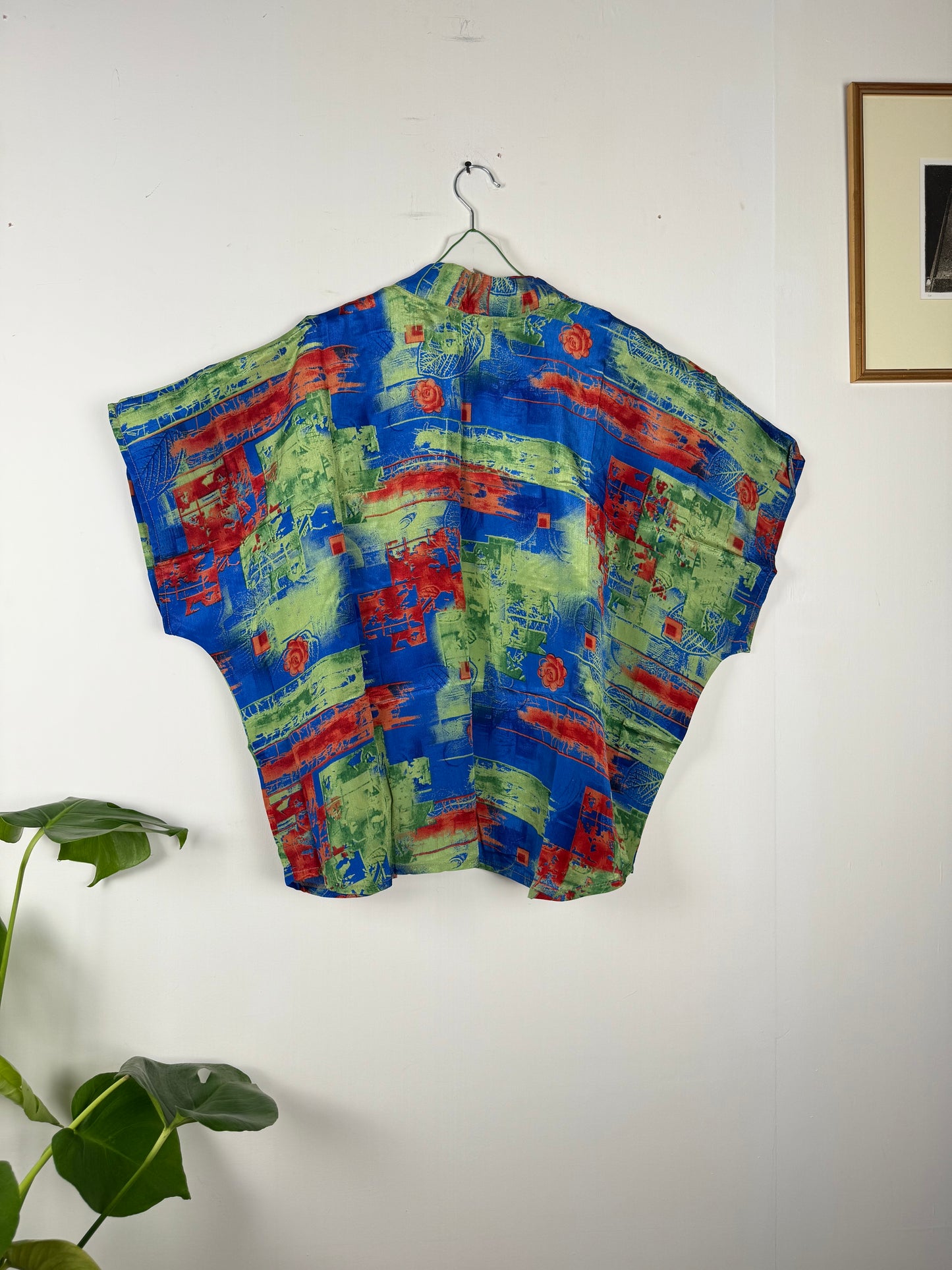 Vintage Saree Silk Shrug Blouse