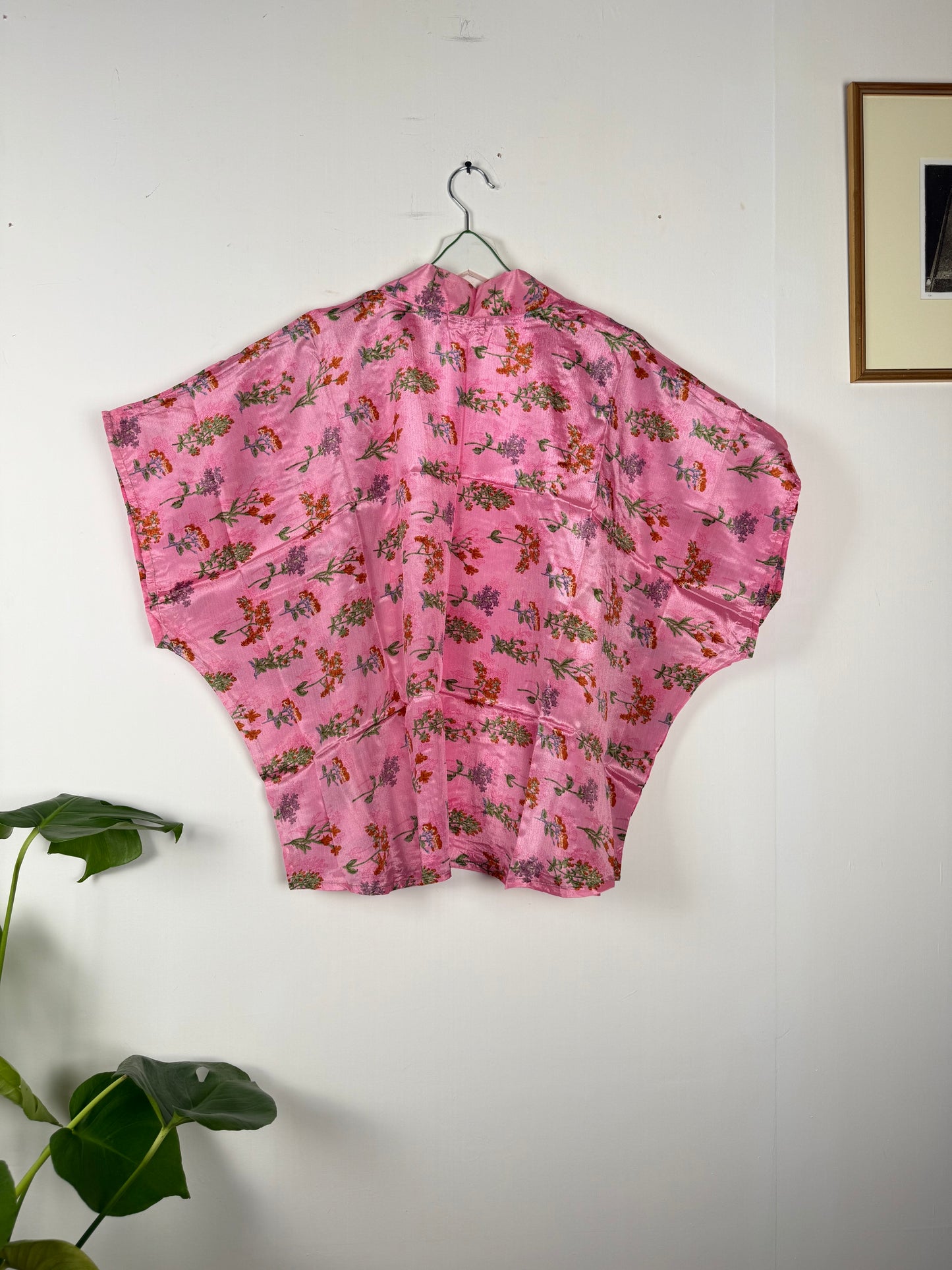 Vintage Saree Silk Shrug Blouse