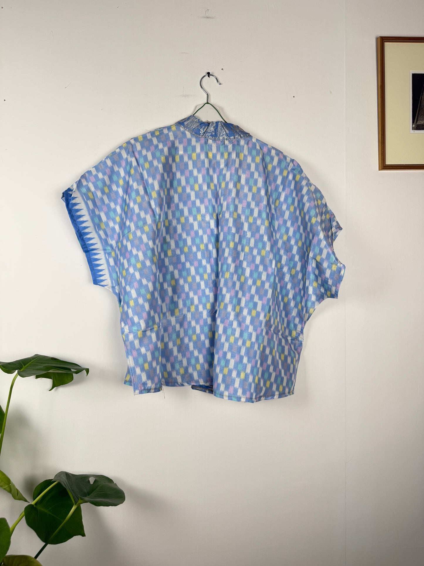 Vintage Saree Silk Shrug Blouse