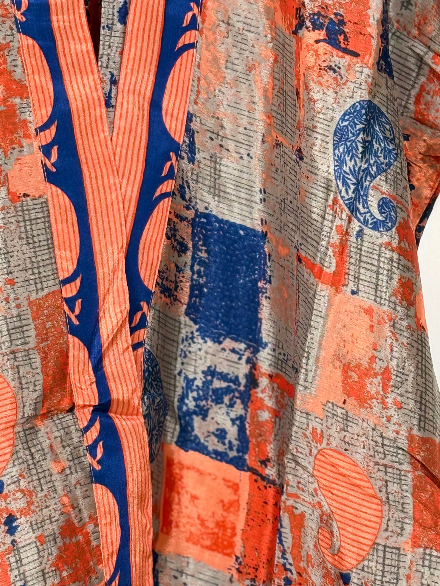 Vintage Saree Silk Trousers & Shirt Co-ordinated Set