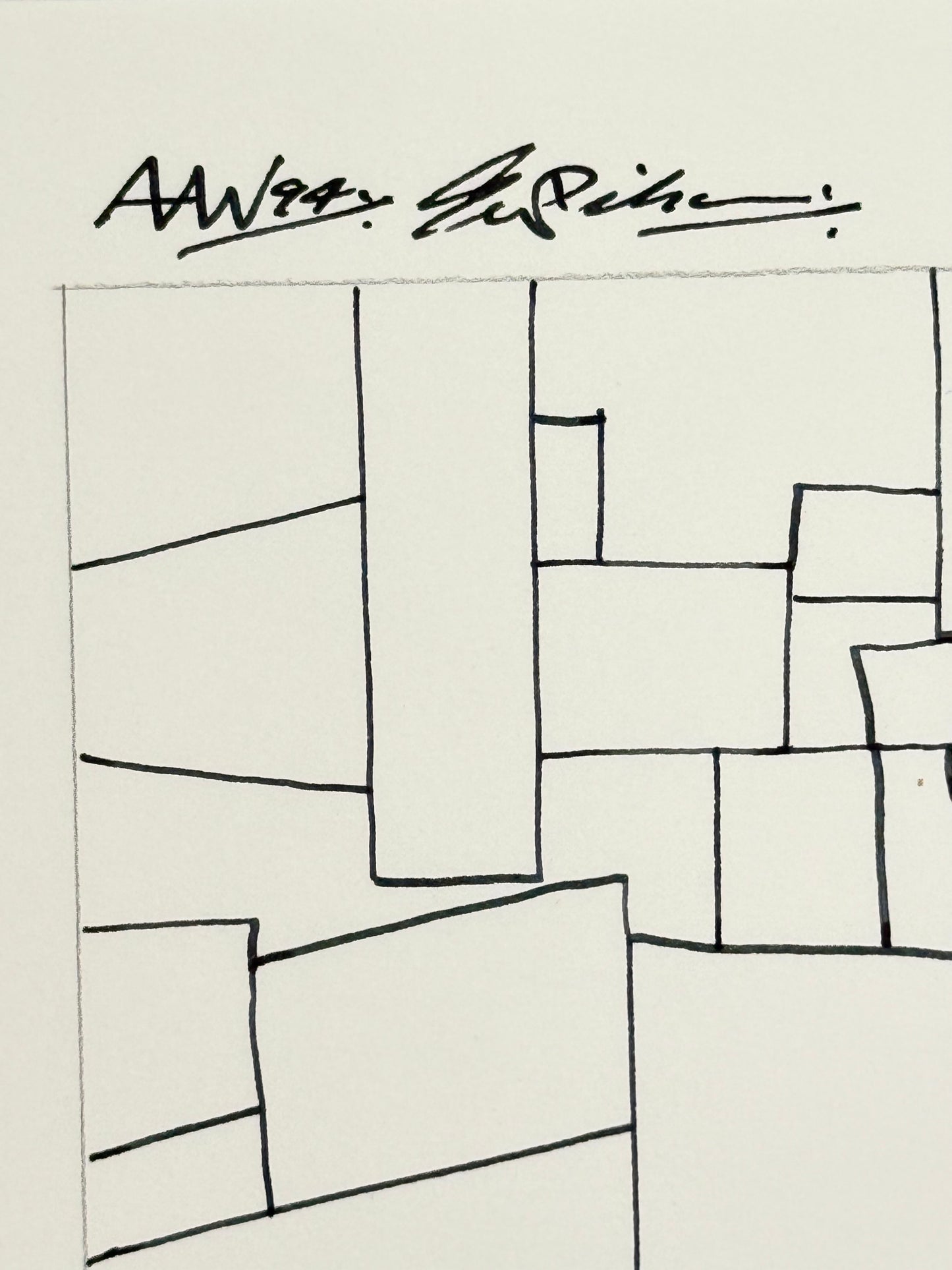 Monochromatic Original Artwork No.203 - ARTHUR ALLAN WILSON, Scottish | 1944-2024
