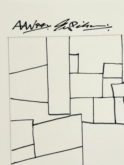 Monochromatic Original Artwork No.203 - ARTHUR ALLAN WILSON, Scottish | 1944-2024