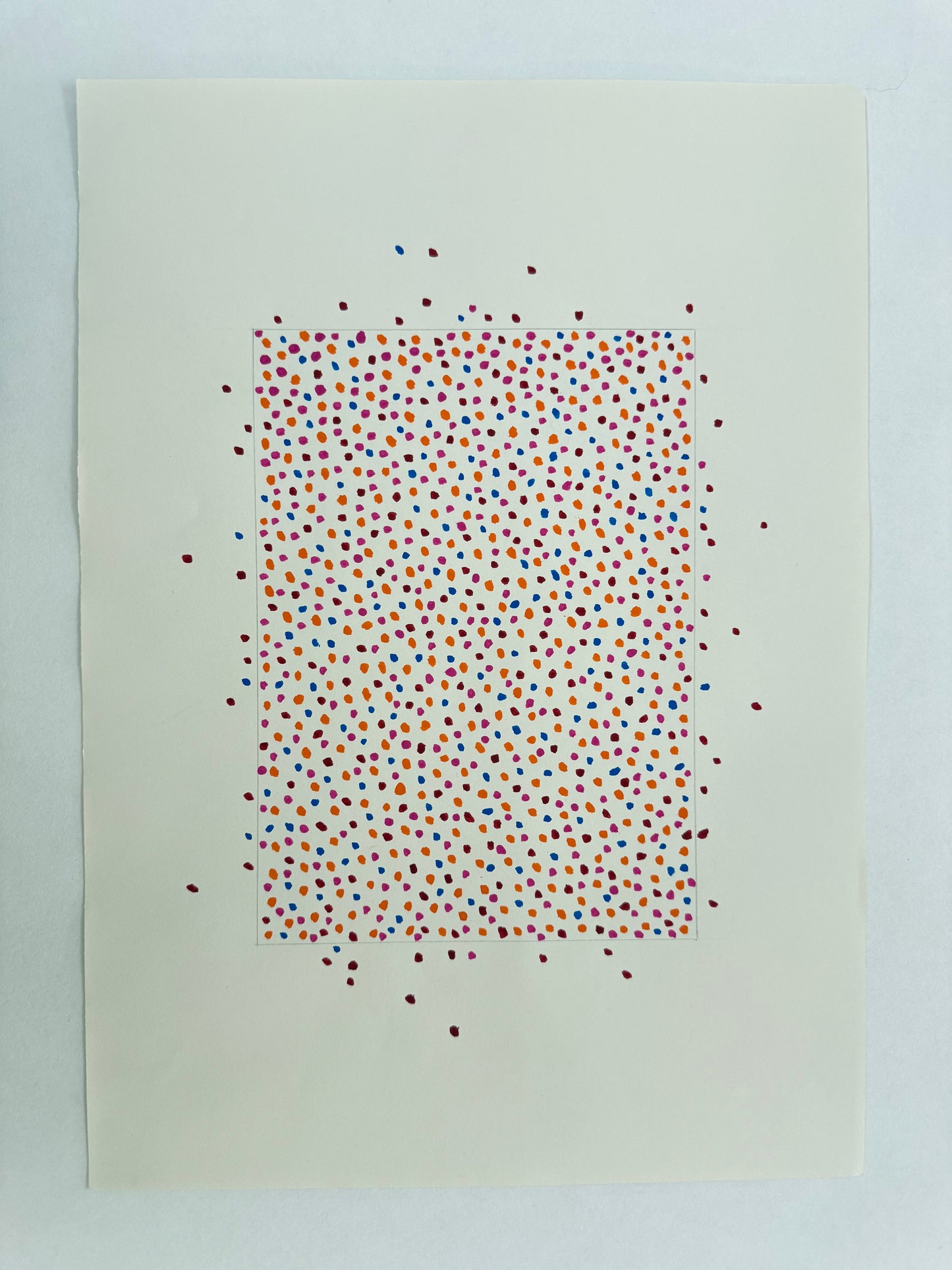 Pointillist Ink on Paper Original Artwork No.18 - ARTHUR ALLAN WILSON, Scottish | 1944-2024