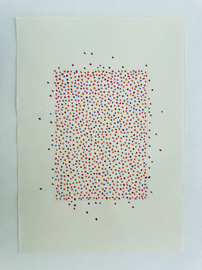 Pointillist Ink on Paper Original Artwork No.18 - ARTHUR ALLAN WILSON, Scottish | 1944-2024