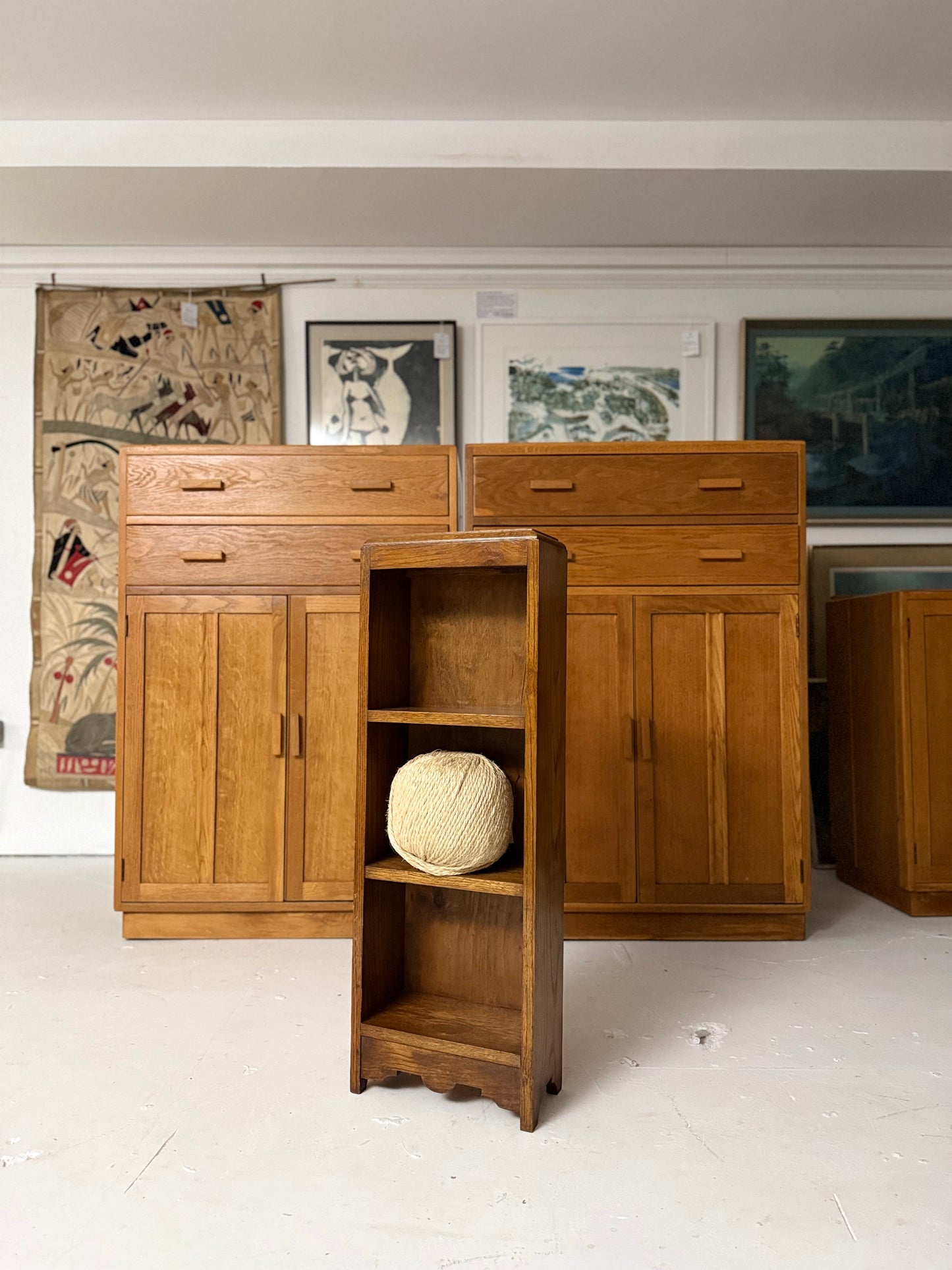 A Neat Set of Bookshelves from the Post War Utility Furniture Scheme