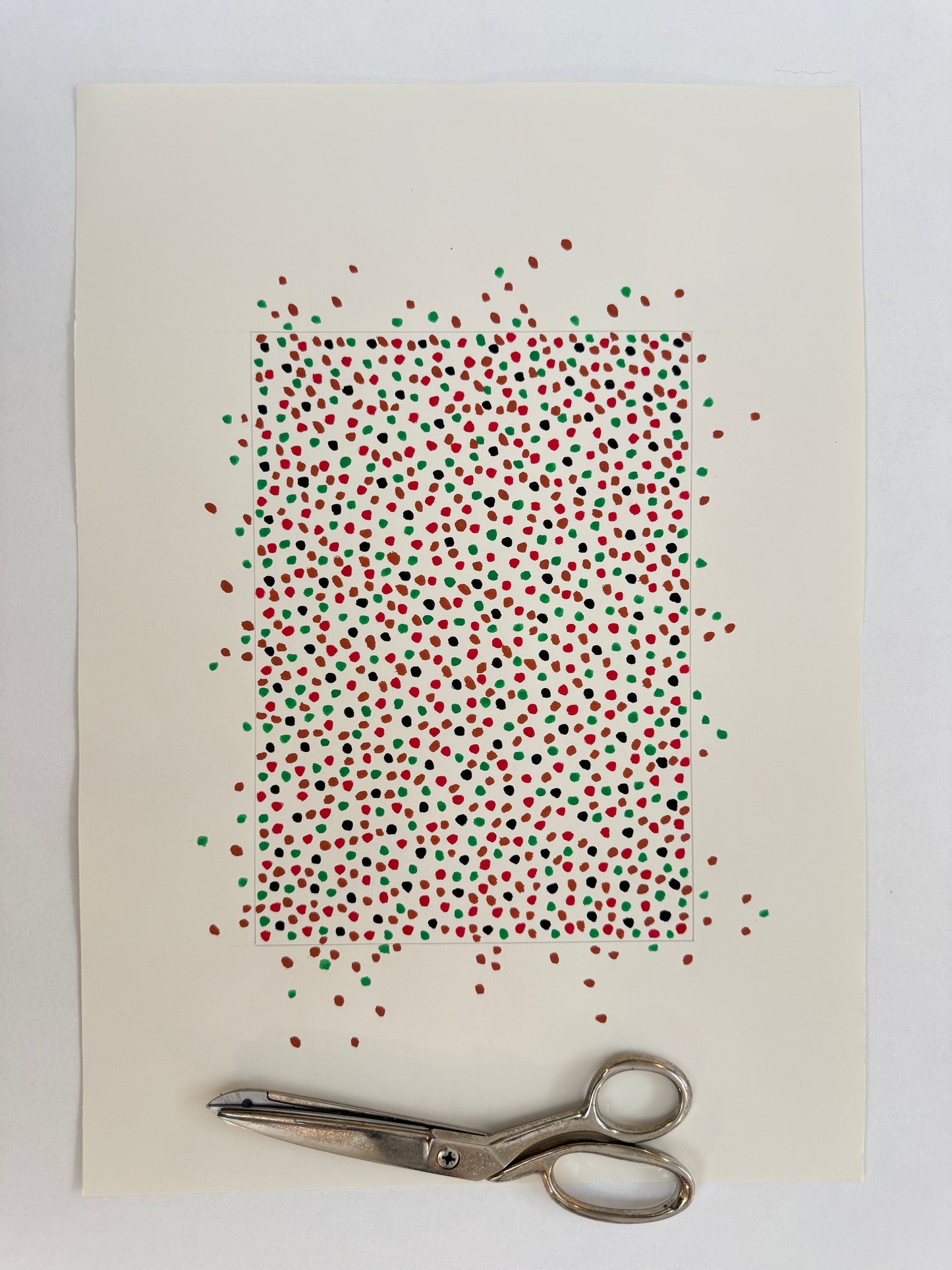 Pointillist Ink on Paper Original Artwork No.5 - ARTHUR ALLAN WILSON, Scottish | 1944-2024
