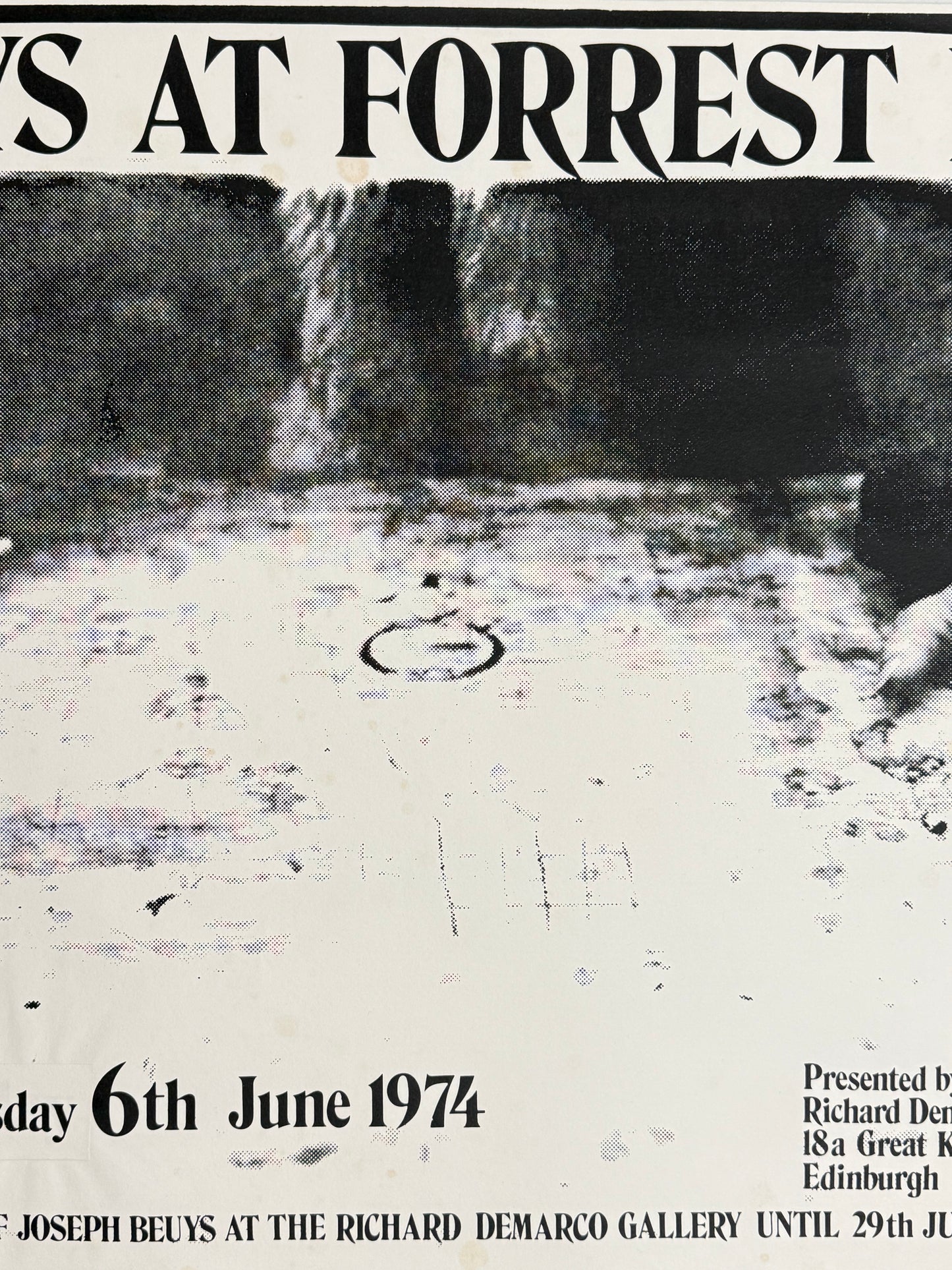 BEUYS at Forrest Hill, Richard Demarco Gallery, Edinburgh | Art Poster