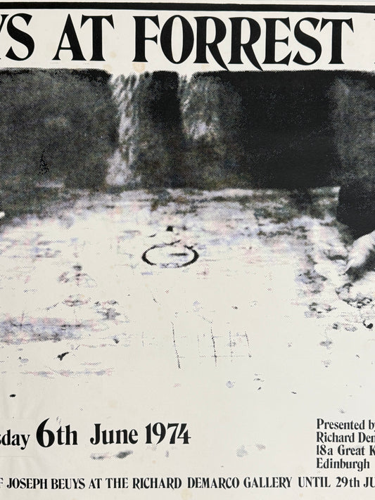 BEUYS at Forrest Hill, Richard Demarco Gallery, Edinburgh | Art Poster