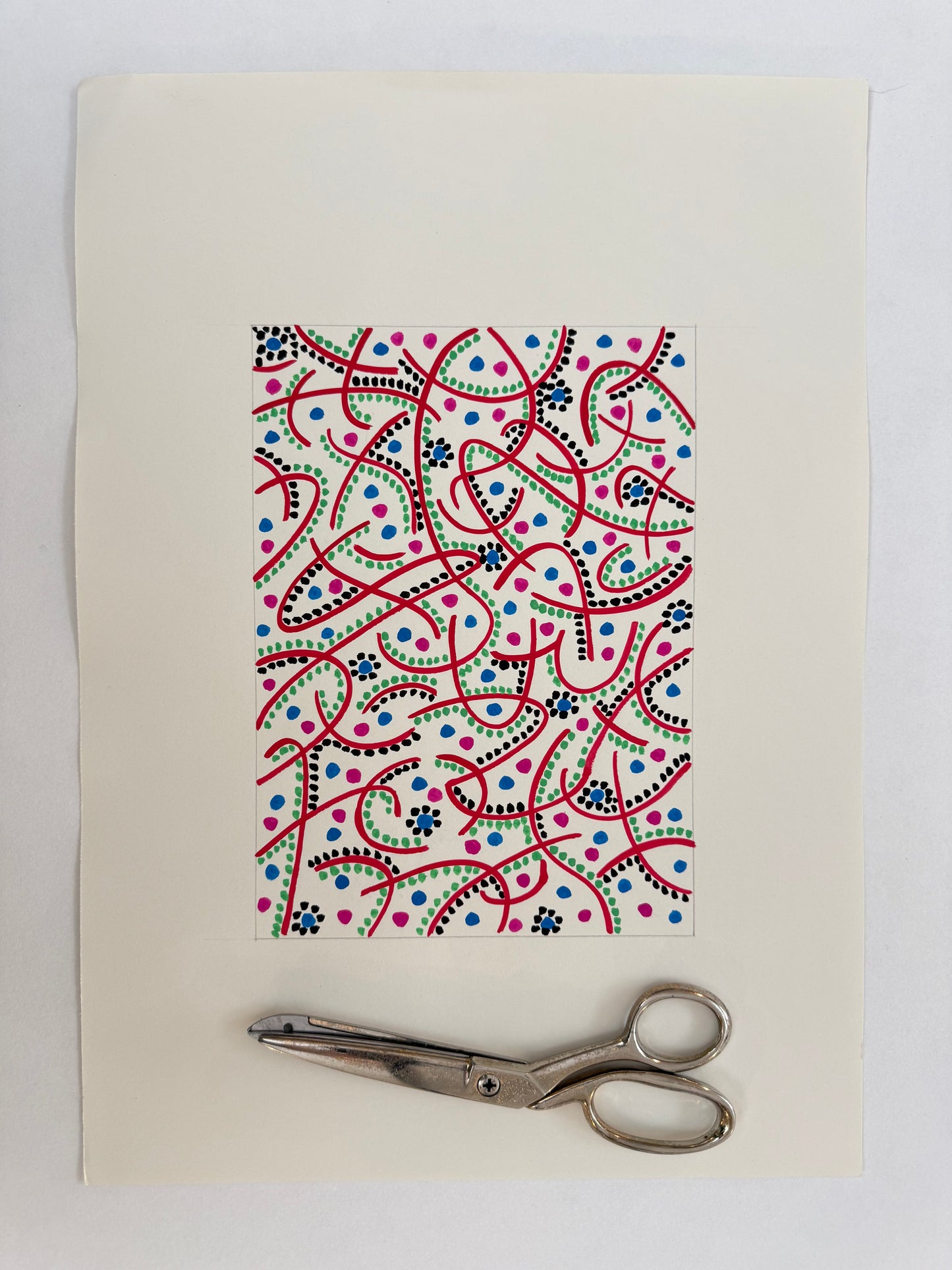 Pointillist Ink on Paper Original Artwork No.24 - ARTHUR ALLAN WILSON, Scottish | 1944-2024