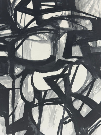 Monochromatic Original Artwork No.324 - ARTHUR ALLAN WILSON, Scottish | 1944-2024