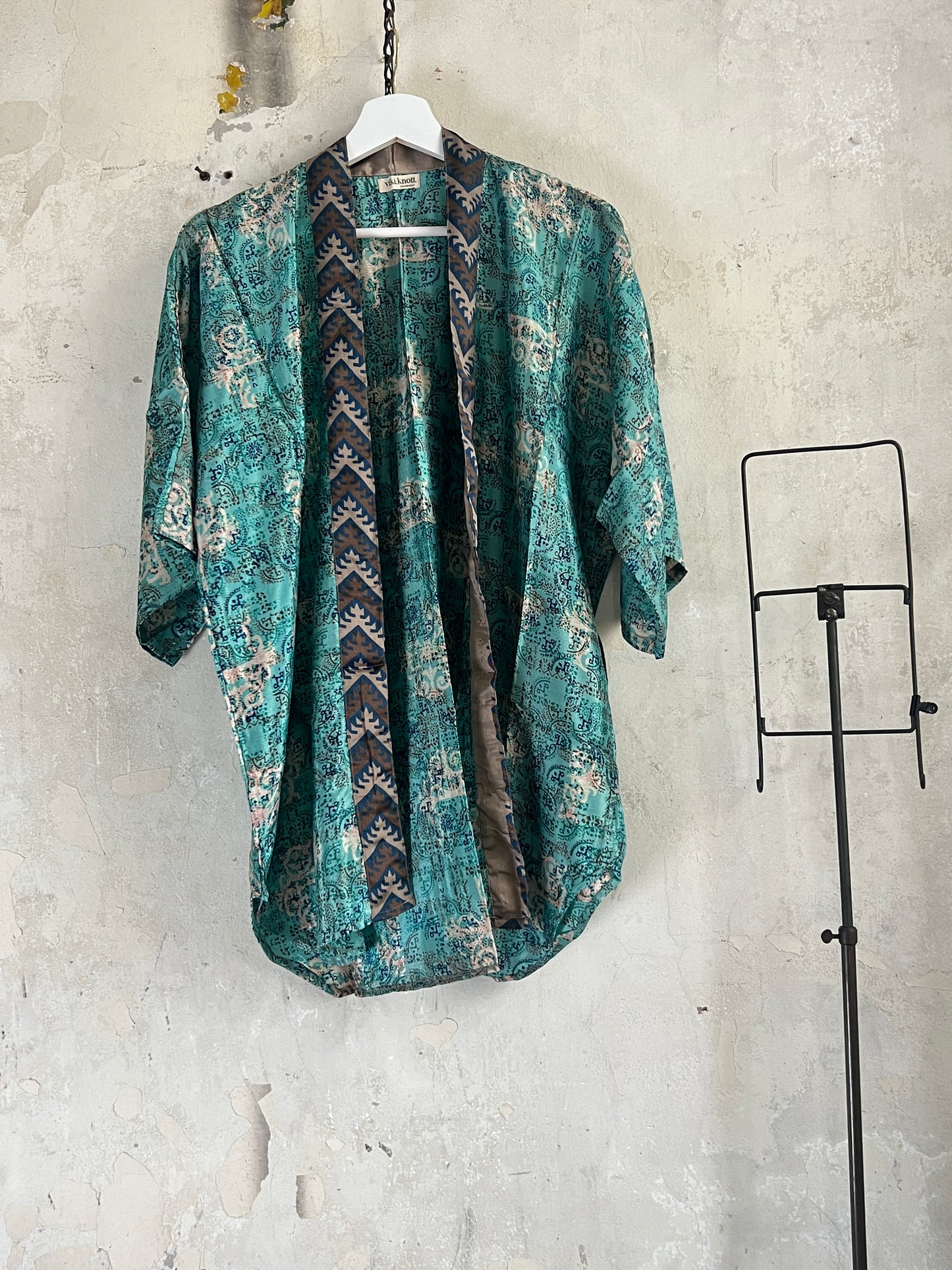 Vintage Saree Silk Trousers & Shirt Co-ordinated Set