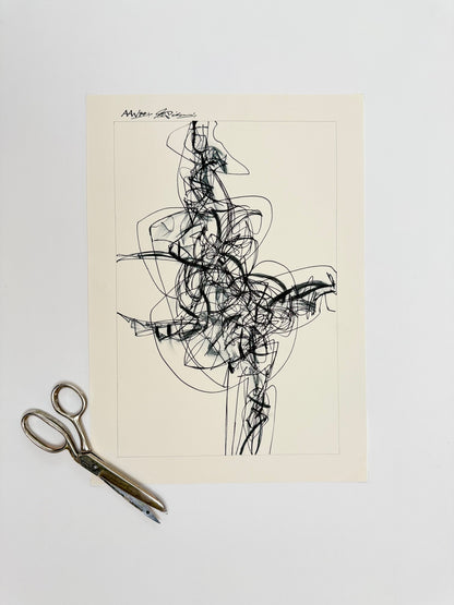Monochromatic Original Artwork No.234 - ARTHUR ALLAN WILSON, Scottish | 1944-2024
