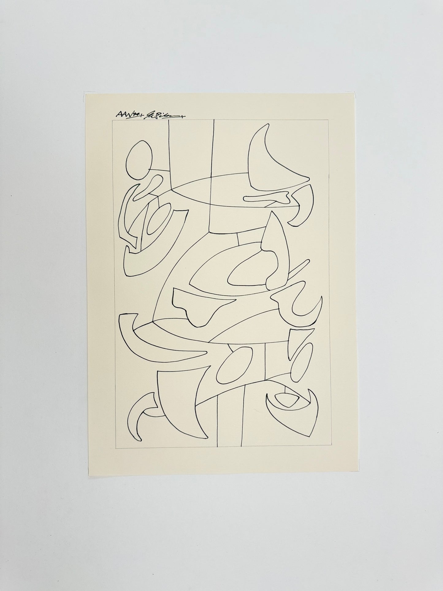 Monochromatic Original Artwork No.214 - ARTHUR ALLAN WILSON, Scottish | 1944-2024
