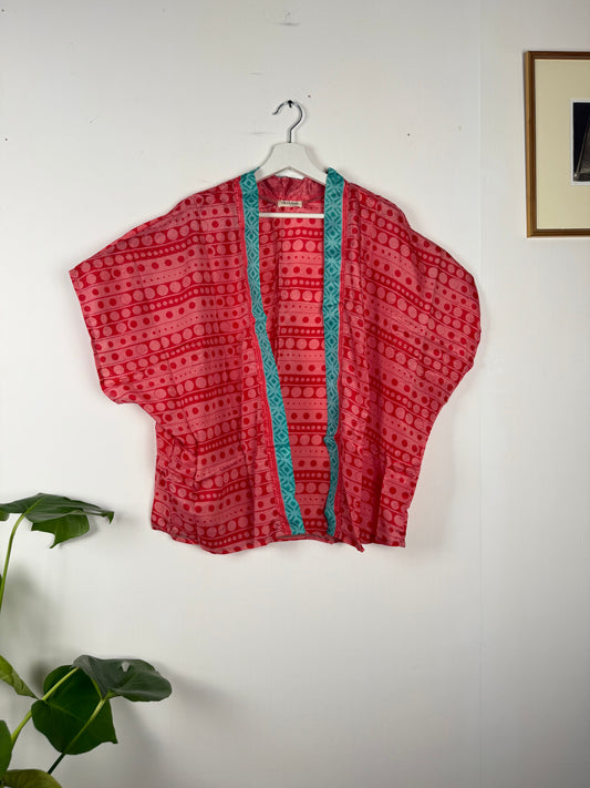 Vintage Saree Silk Shrug Blouse