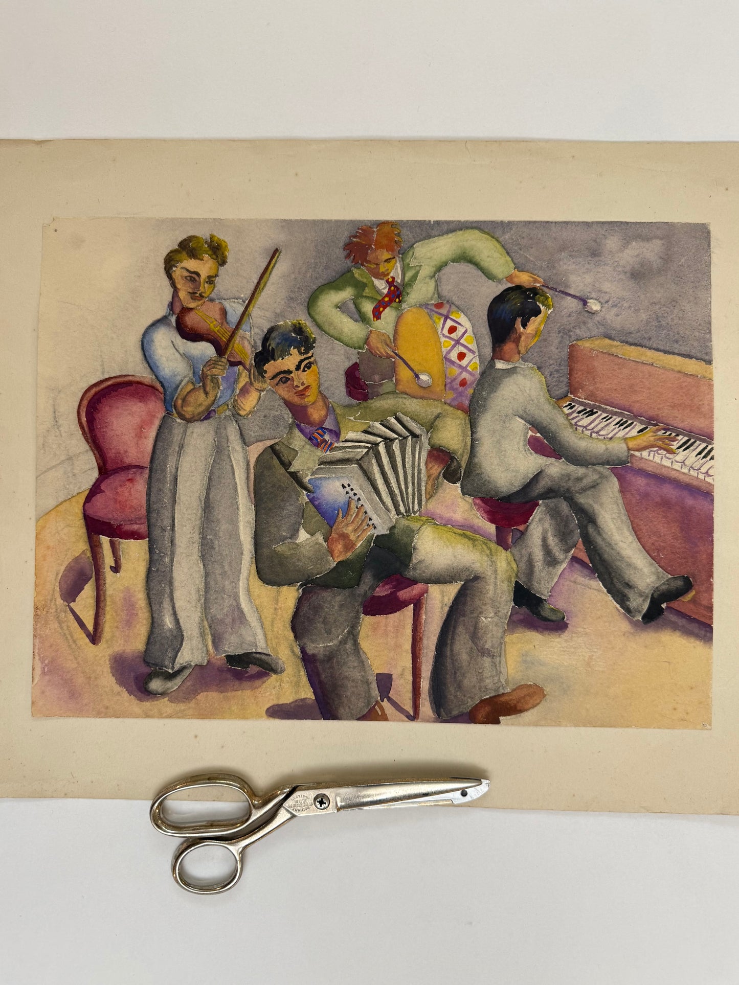 Musicians - from the studio of ERIC RITCHIE & RENA GIBSON