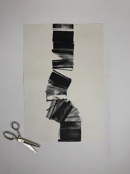 Monochromatic Original Artwork No.328 - ARTHUR ALLAN WILSON, Scottish | 1944-2024