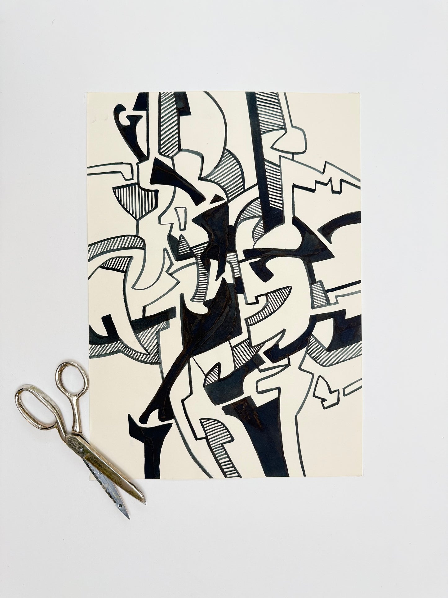 Monochromatic Original Artwork No.254 - ARTHUR ALLAN WILSON, Scottish | 1944-2024