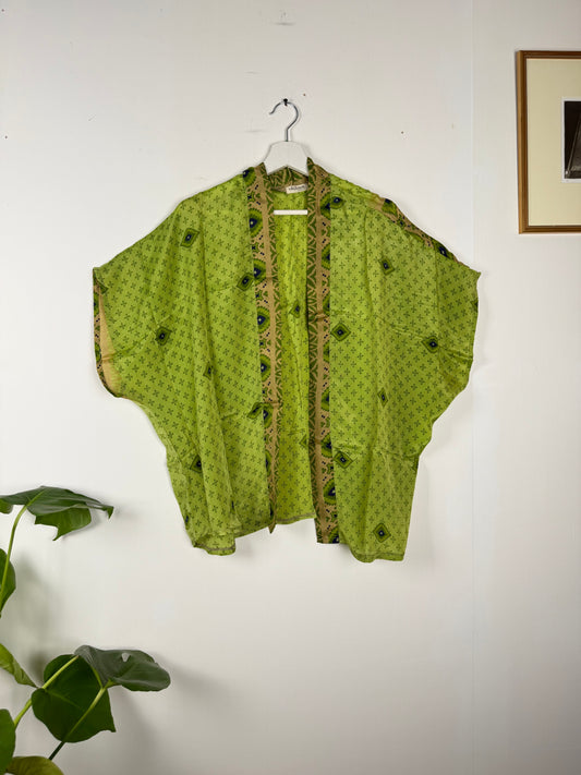 Vintage Saree Silk Shrug Blouse