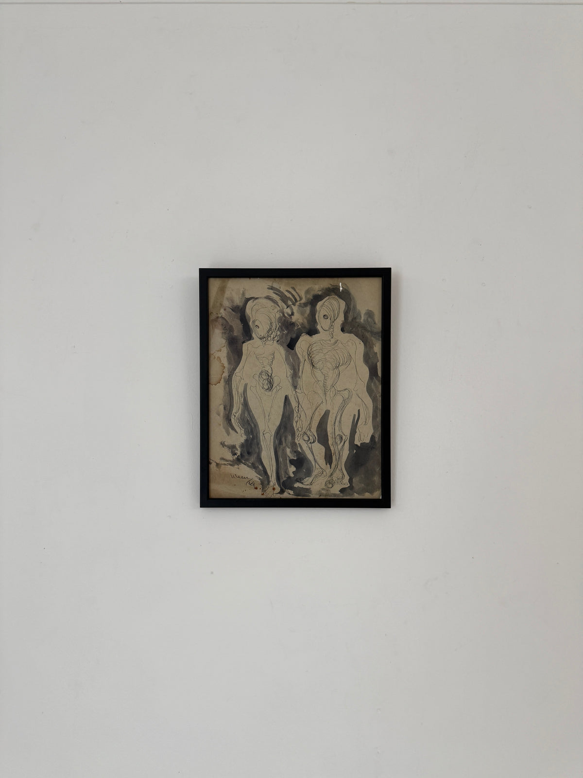 Two Surrealist Figures- RENDELL WELLS, Scottish | 1911-1997