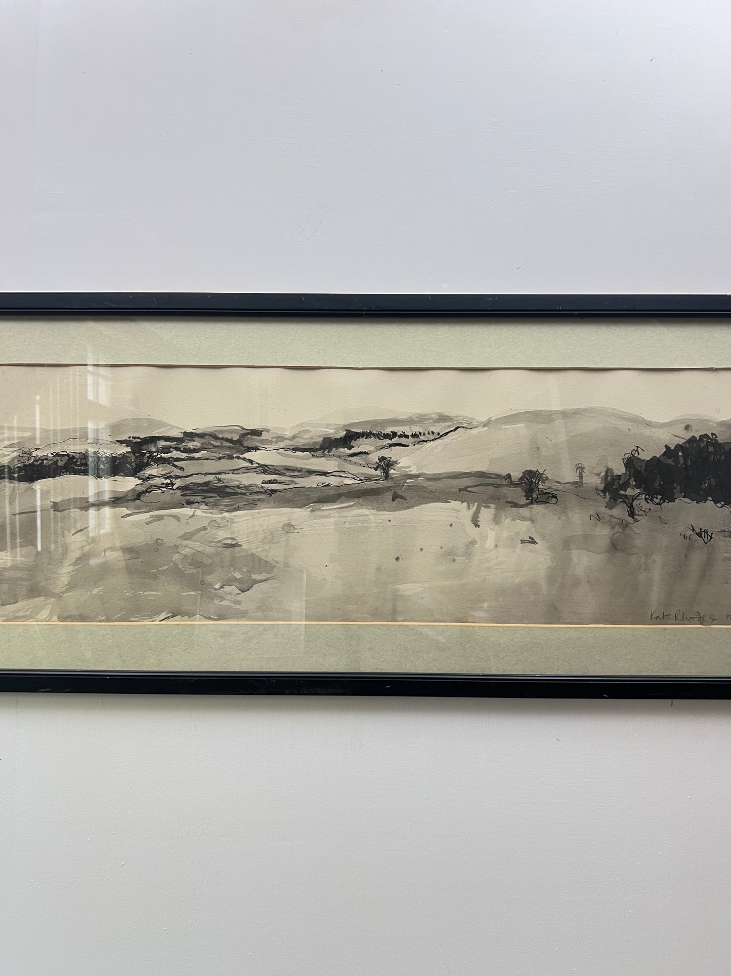 Ink and Wash Landscape | Kate Rhodes (British, b.1966) 1989