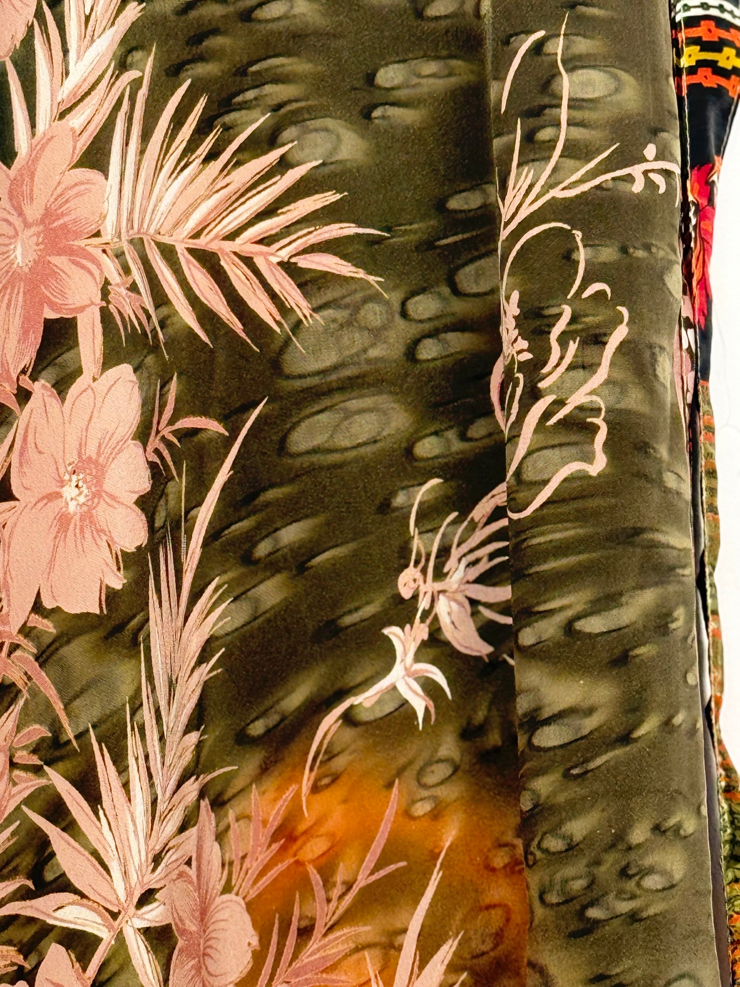 Vintage Saree Silk Wrap Skirt