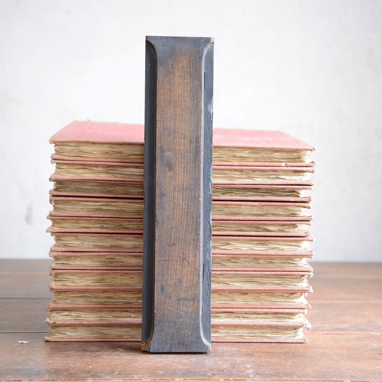 Rare English 1920’s Wooden Letterpress Type - 30cm