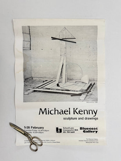 MICHAEL KENNY sculpture and drawings, Bluecoat Gallery | Art Poster